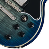 Epiphone Les Paul Special Double Cut Figured Electric Guitar - Ocean Water