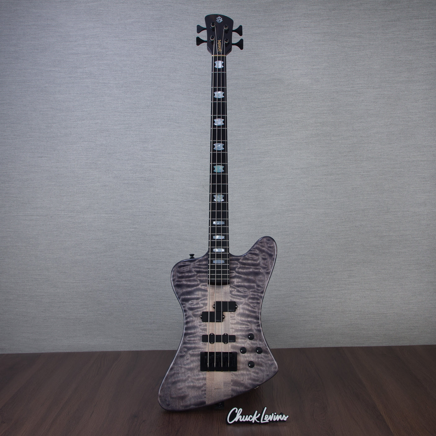 Spector USA NS-2X Electric Bass Guitar - Roswell Grey - CHUCKSCLUSIVE - #1892