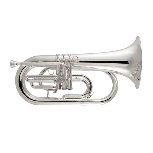 King KME411S Performance Marching Euphonium - Silver-Plated