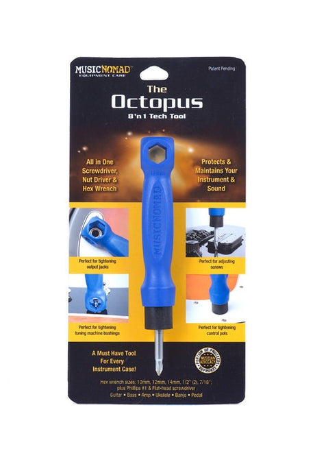 Music Nomad MN227 The Octopus 8 in 1 Tech Tool