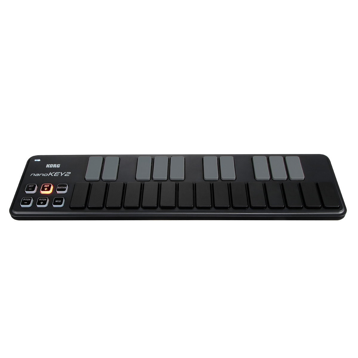 Korg nanoKEY2 Slim Line USB Keyboard - Black - Mint, Open Box