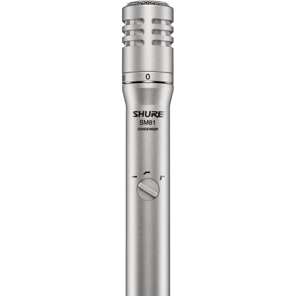 Shure SM81-LC Cardioid Condenser Instrument Microphone