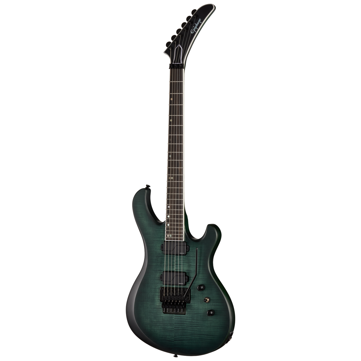 Epiphone Prophecy Victory FR Electric Guitar - Aqua Smoke Satin