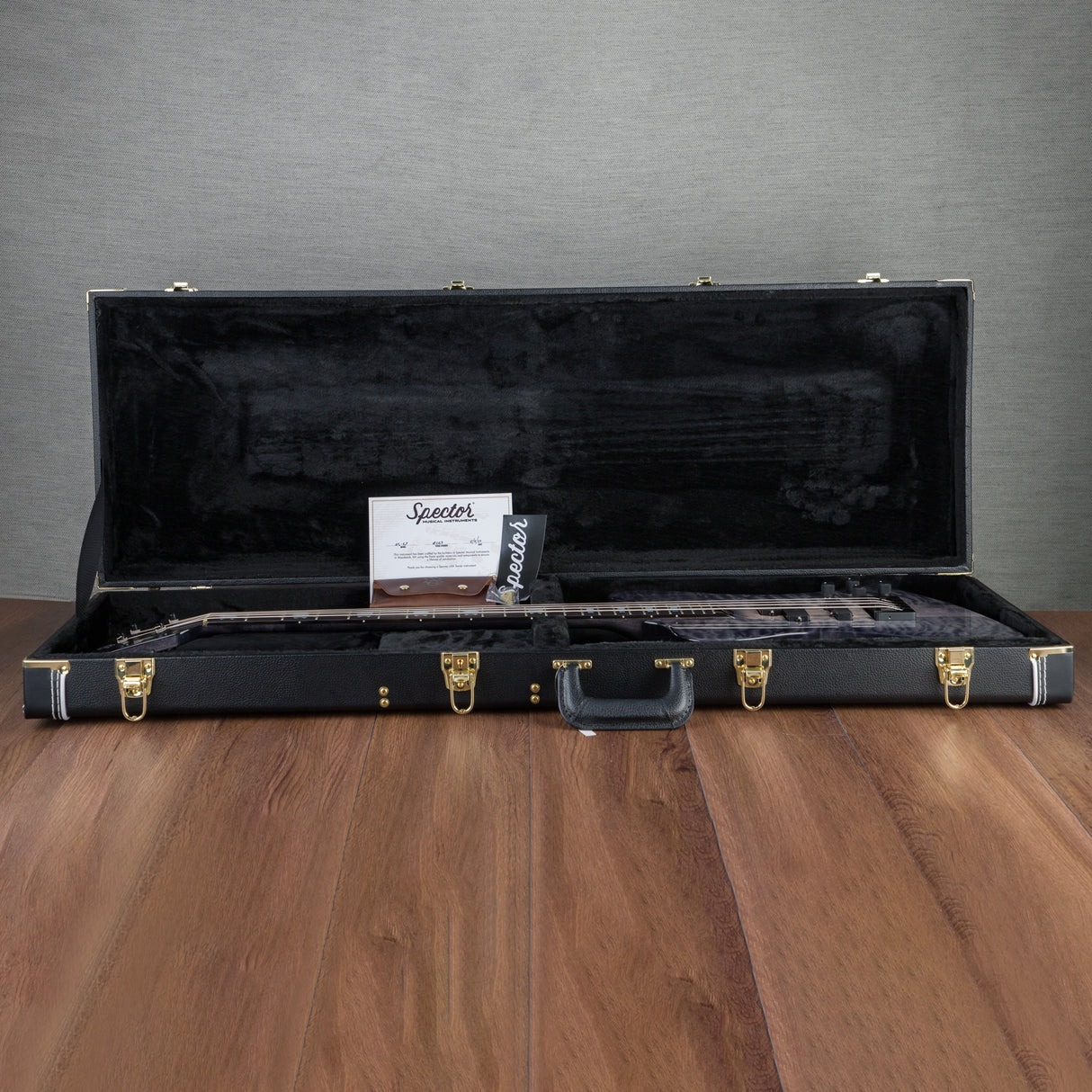 Spector USA Custom NS-2X #SP651 Electric Bass - Roswell Gray Burst - New