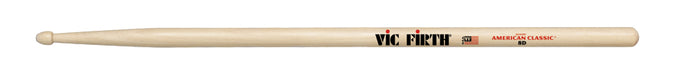 Vic Firth 8D American Classic Drumsticks Wood Tip Jazz