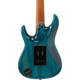 Ibanez AZ Premium AZ447P1QM 7-String Electric Guitar - Cosmic Bluer