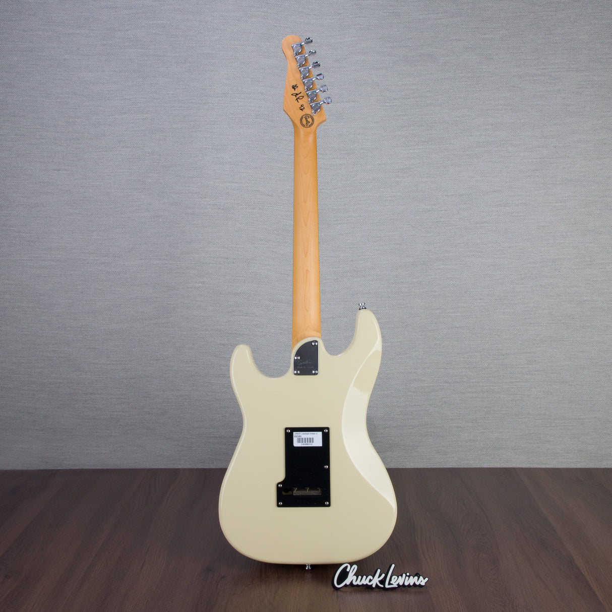 Lerxst Alex Lifeson Signature Electric Guitar with Floyd Rose - Limelight Cream - #24308413