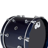DW DWe 4-Piece Drum Kit Bundle - Midnight Blue Metallic Lacquer