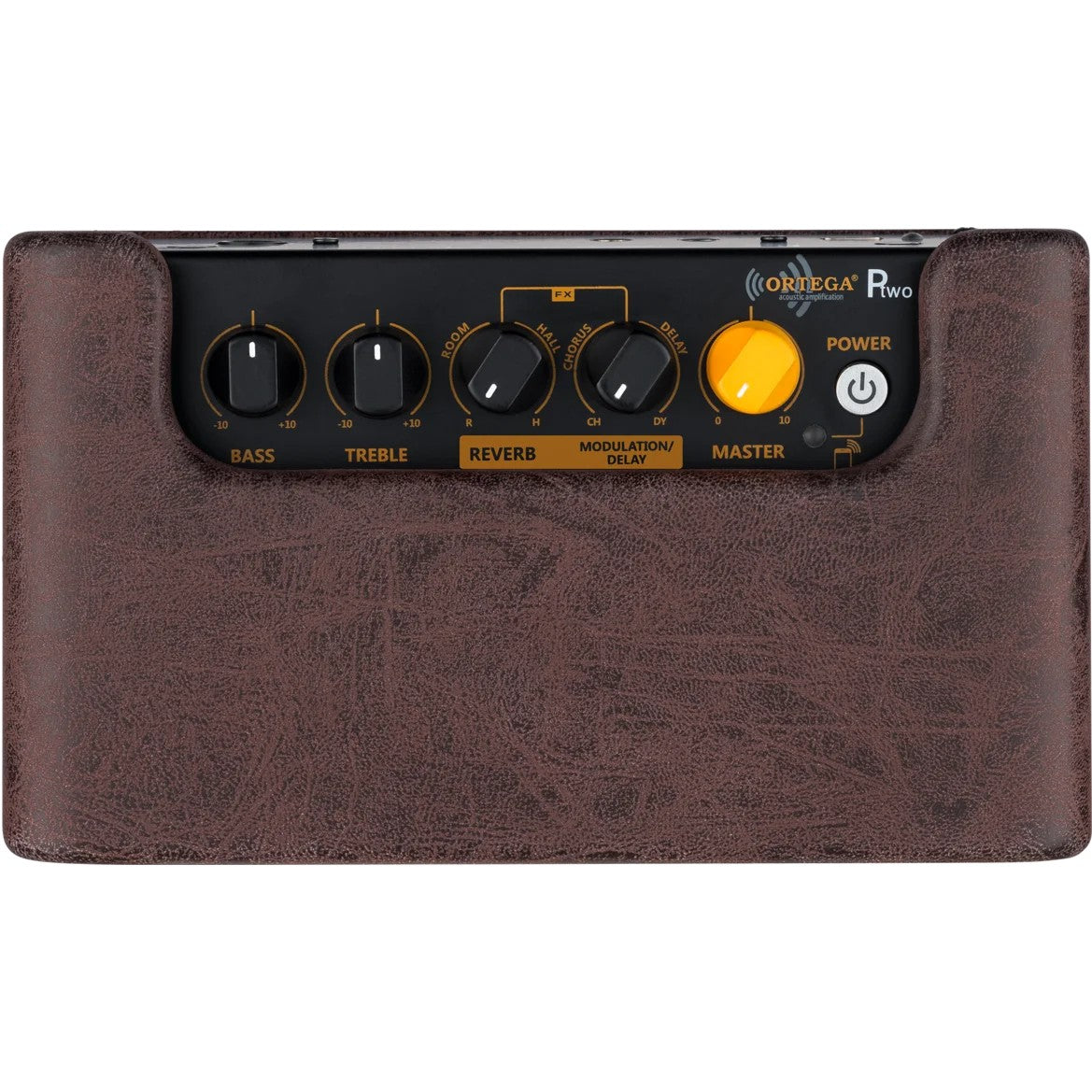 Ortega PTWO-BU 12-Watt Bluetooth Pocket Acoustic Guitar Combo Amplifier