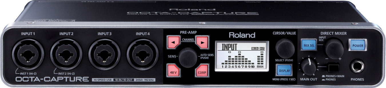 Roland UA-1010 OCTA-CAPTURE Hi-Speed USB Audio Interface