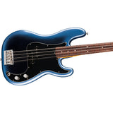 Fender American Professional Precision Electric Bass Guitar, Rosewood Fingerboard - Dark Night