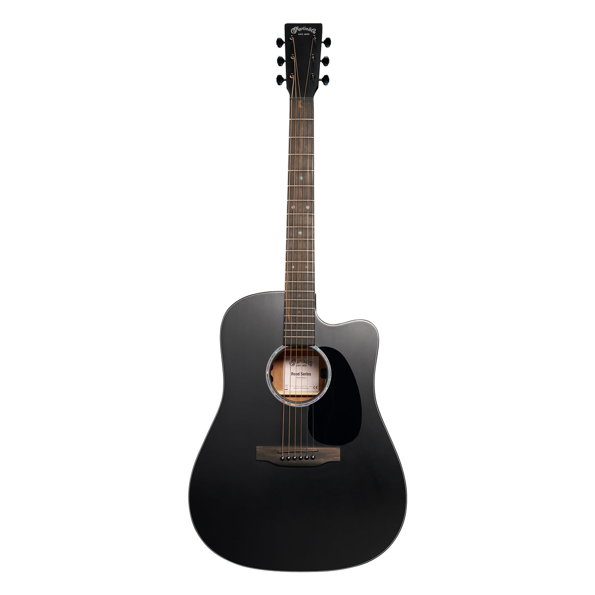 Martin Road Series DC-10E Acoustic Electric Guitar - Modern Black