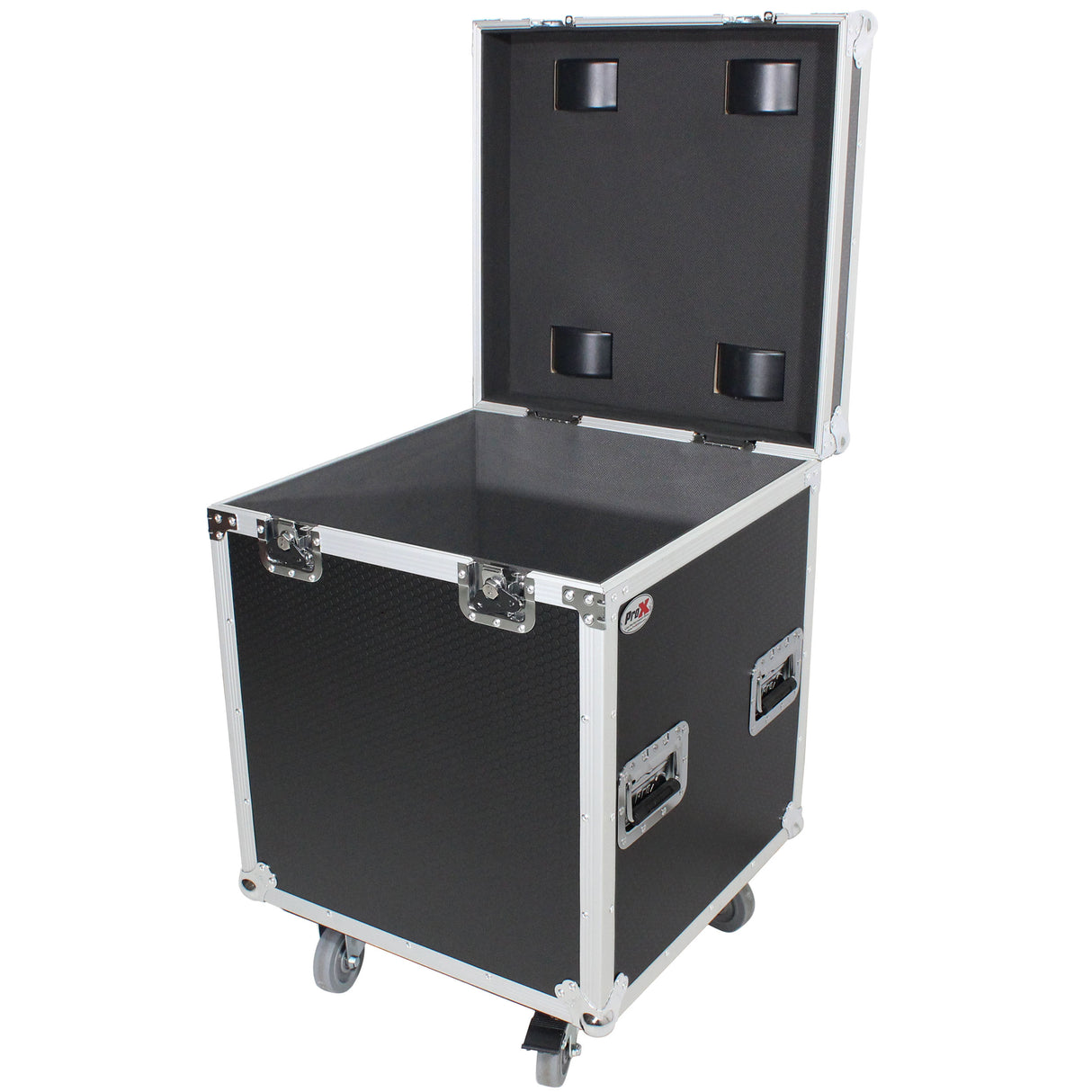 ProX XS-UTL4 ATA Utility Flight Travel Heavy-Duty Storage Road Case with 4-Inch in casters – 22.5x22.5x25 -Inch Exterior