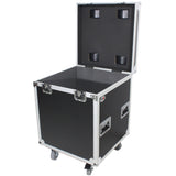 ProX XS-UTL4 ATA Utility Flight Travel Heavy-Duty Storage Road Case with 4-Inch in casters – 22.5x22.5x25 -Inch Exterior