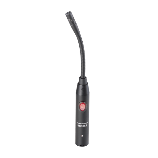 Audio-Technica ES935SH6 Hypercardioid Condenser Gooseneck Microphone with Lighting Mute Switch