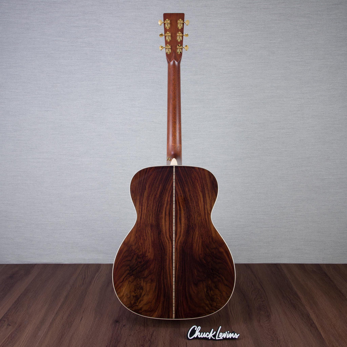 Martin NAMM 2024 Custom Shop M/0000 Style Wild Grain East Indian Rosewood/Sitka Spruce Fishman Matrix VT Acoustic Electric Guitar - Ambertone 1933 - #M2875427 - Mint, Open Box
