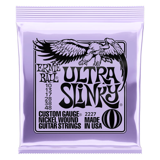 Ernie Ball 2227 Ultra Slinky Nickel Wound Electric Guitar Strings - .010-.048