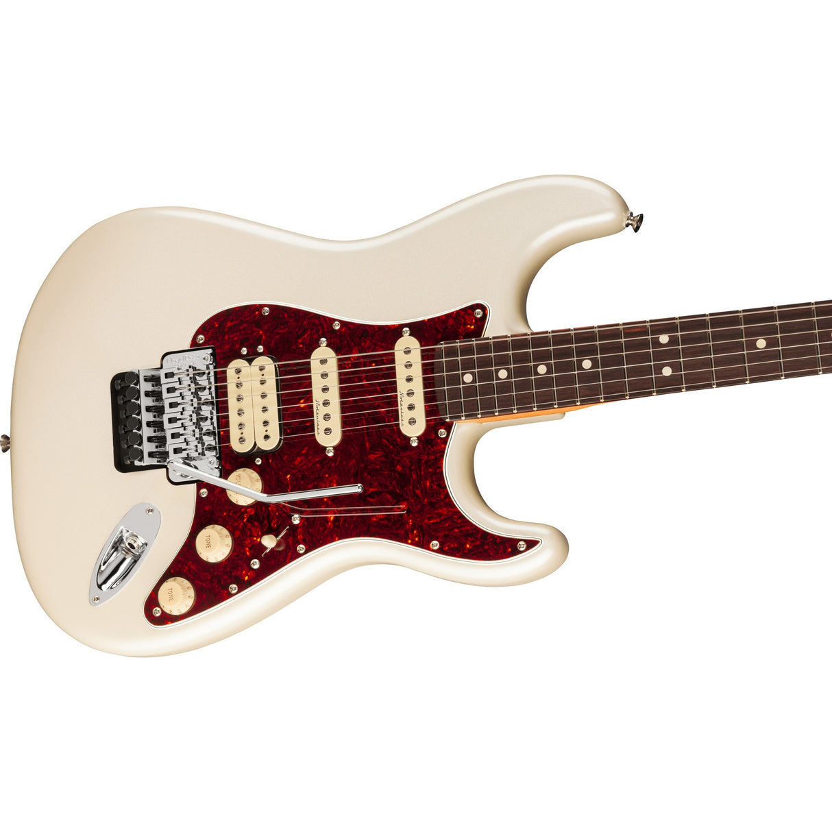 Fender Player II Modified Stratocaster HSS Floyd Rose Electric Guitar, Rosewood Fingerboard - Olympic Pearl