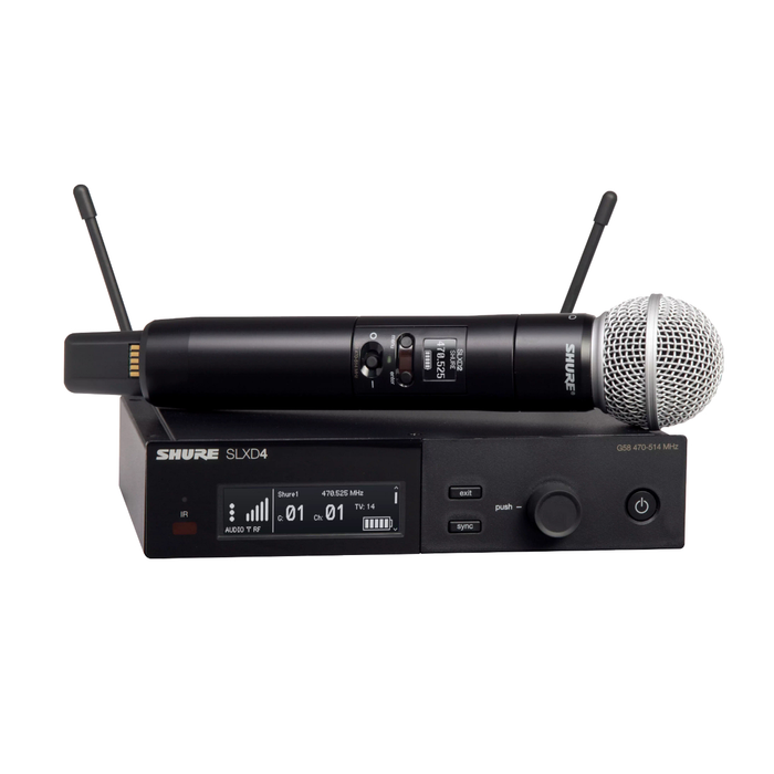 Shure SLXD24/SM58 Wireless Microphone System - J52 Band