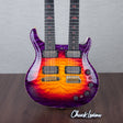 PRS Private Stock Custom 24 Double-Neck 6/12 String Electric Guitar - Indian Ocean Sunset Glow - #0384233