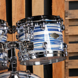 Tama Starclassic Walnut/Birch 5-Piece Shell Pack - Blue and White Oyster