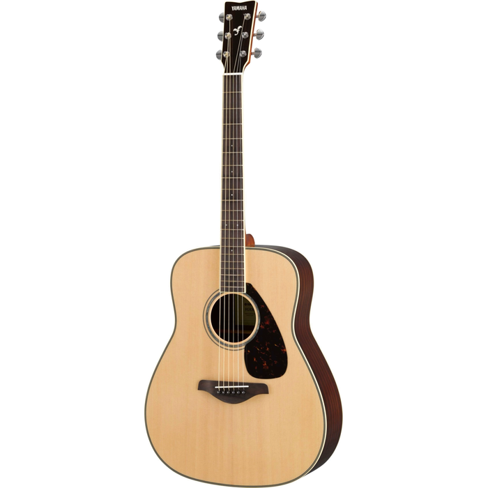 Yamaha FG830 Folk Acoustic Guitar - Natural - New