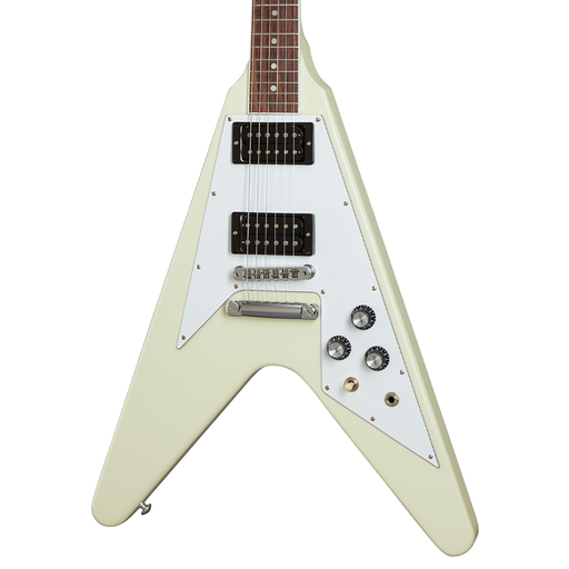 Gibson Flying V '70s Electric Guitar - Classic White - New
