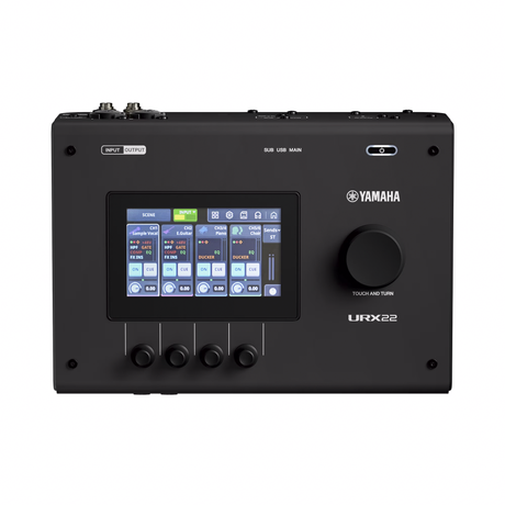 Yamaha URX22 USB-C Audio and Video Interface - Black - Preorder