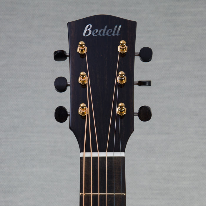 Bedell Revolution OM Acoustic Guitar - Cocobolo and AD Spruce - Amber Burst - CHUCKSCLUSIVE - #123005