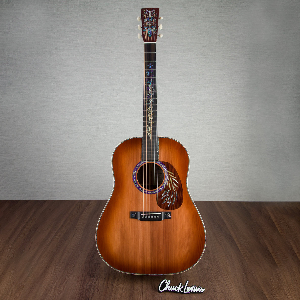 Martin Custom Shop DSS Hops and Barley Walnut/Sinker Redwood Acoustic Guitar - #M2672492 - Mint, Open Box