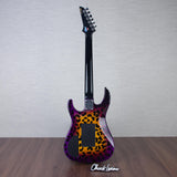 Badlands GX1 Hellcat HSS Electric Guitar - Sunset Leopard With Keeley Limited Edition Hellcat Caverns Delay/Reverb Effects Pedal - #US24LPB0008