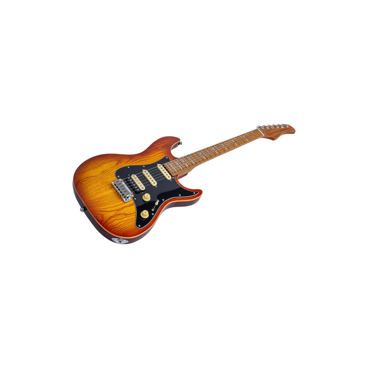 Sire Larry Carlton S7 Ash Top New Gen Electric Guitar - Amber Burst