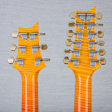 PRS Private Stock Custom 24 Double-Neck 6/12 String Electric Guitar - Indian Ocean Sunset Glow - #0384233