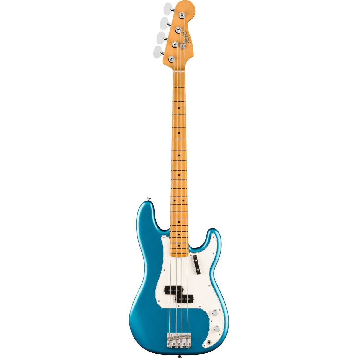 Fender Vintera III Late '60s Precision Electric Bass Guitar, Maple Fingerboard - Lake Placid Blue