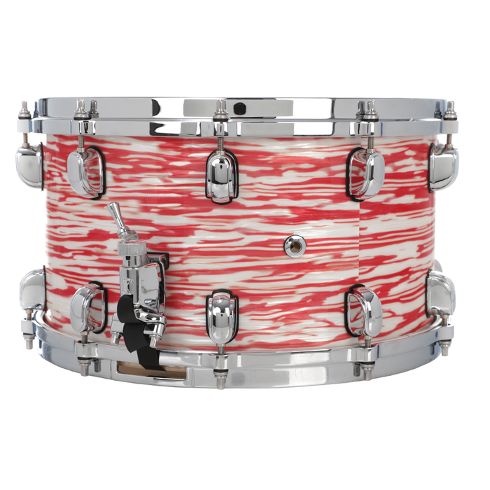 Tama 14" x 8" Starclassic Maple Snare Drum - Red And White Oyster