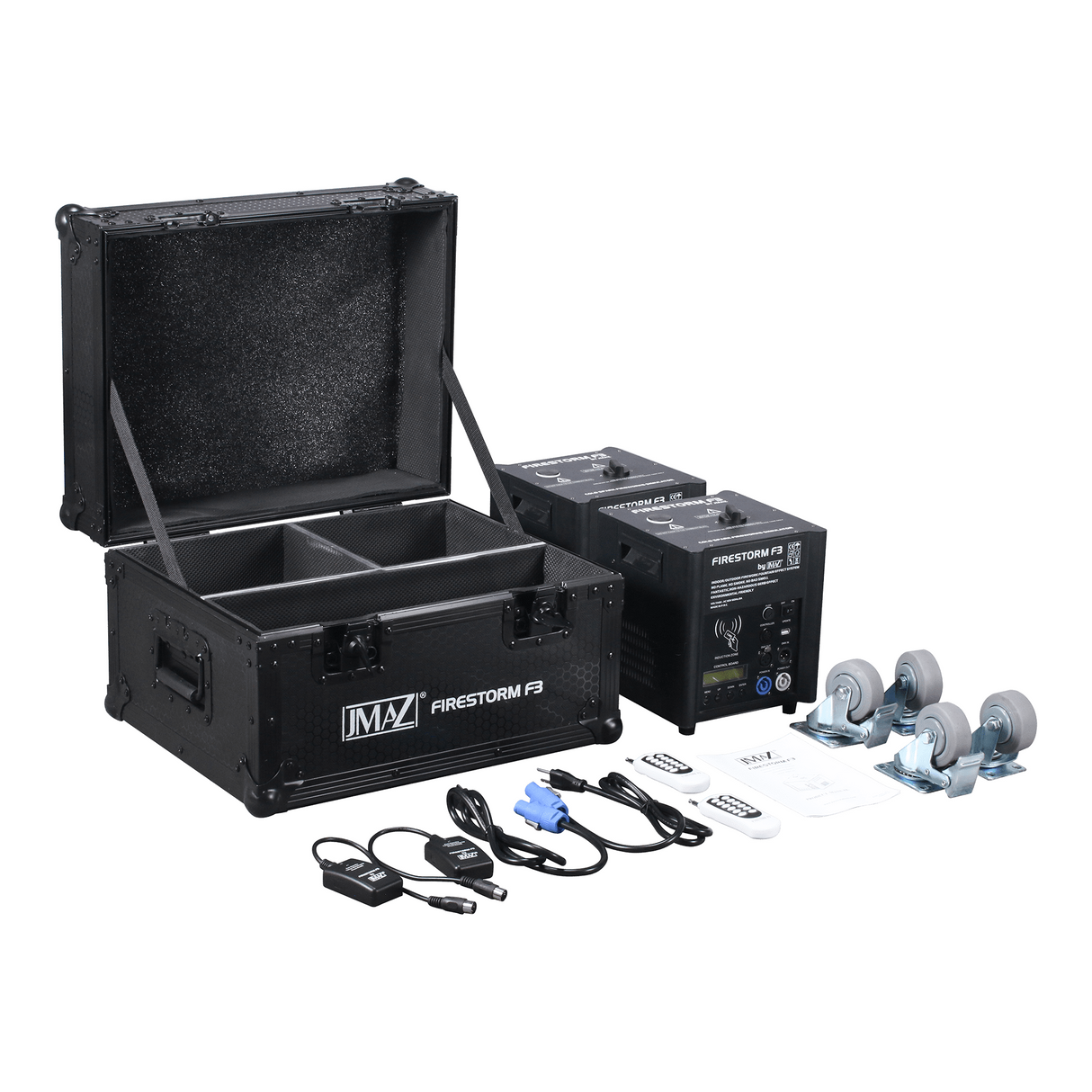 JMAZ Firestorm F3 500-Watt Cold Spark Machine - 2-Pack