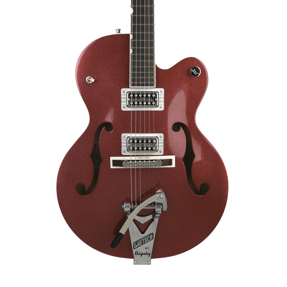 Gretsch G6120T-HR Brian Setzer Signature Hot Rod Hollow Body With Bigsby - Magenta Sparkle - New