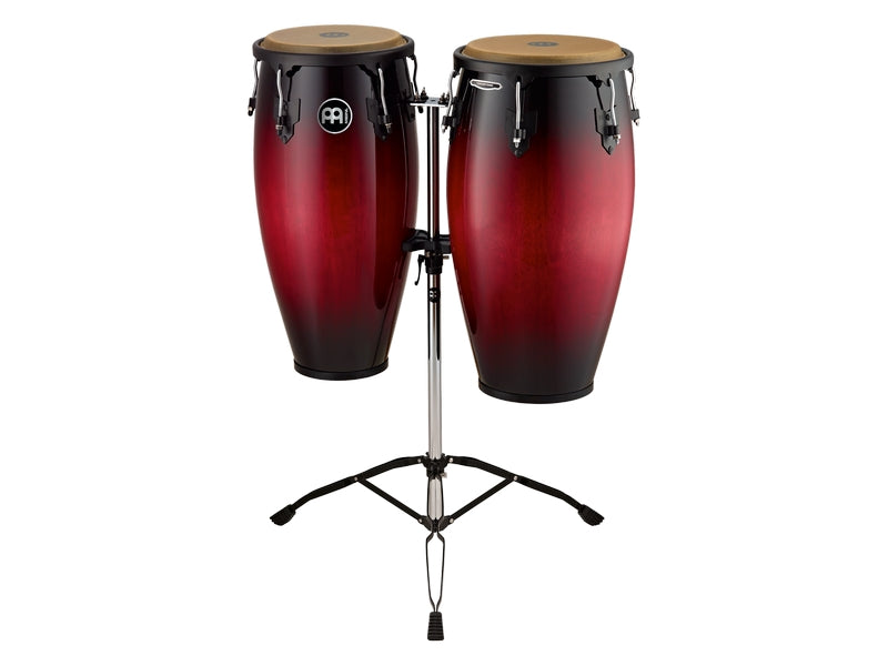 Meinl Headliner Series Conga Set With Stand - Wine Red Burst - New,Wine Red Burst