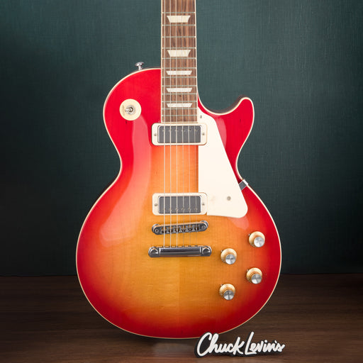 Gibson Les Paul Deluxe 70s Electric Guitar - Heritage Cherry Sunburst - #213010142 - Display Model