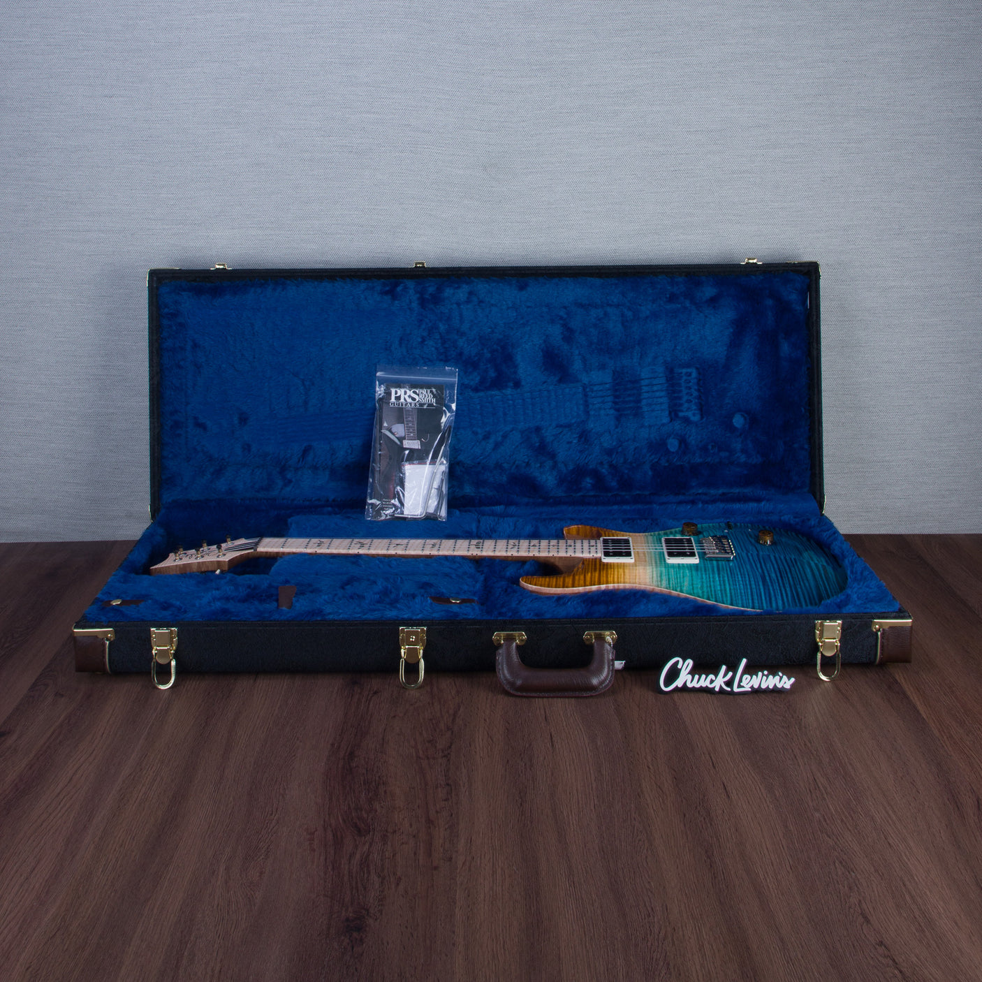 PRS Wood Library Custom 24 Electric Guitar - Private Stock Beach Fade Finish - CHUCKSCLUSIVE - #240383989 - 2024
