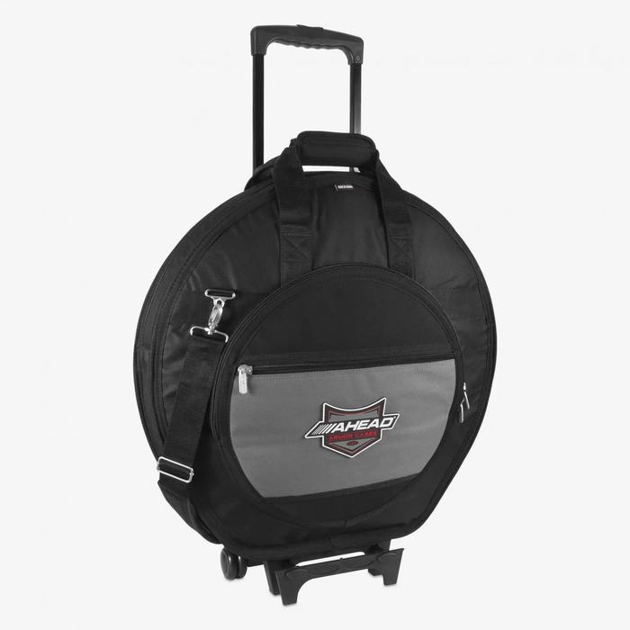 Ahead Armor 24-Inch Deluxe Cymbal Case with Wheels and Pull-Out Handle