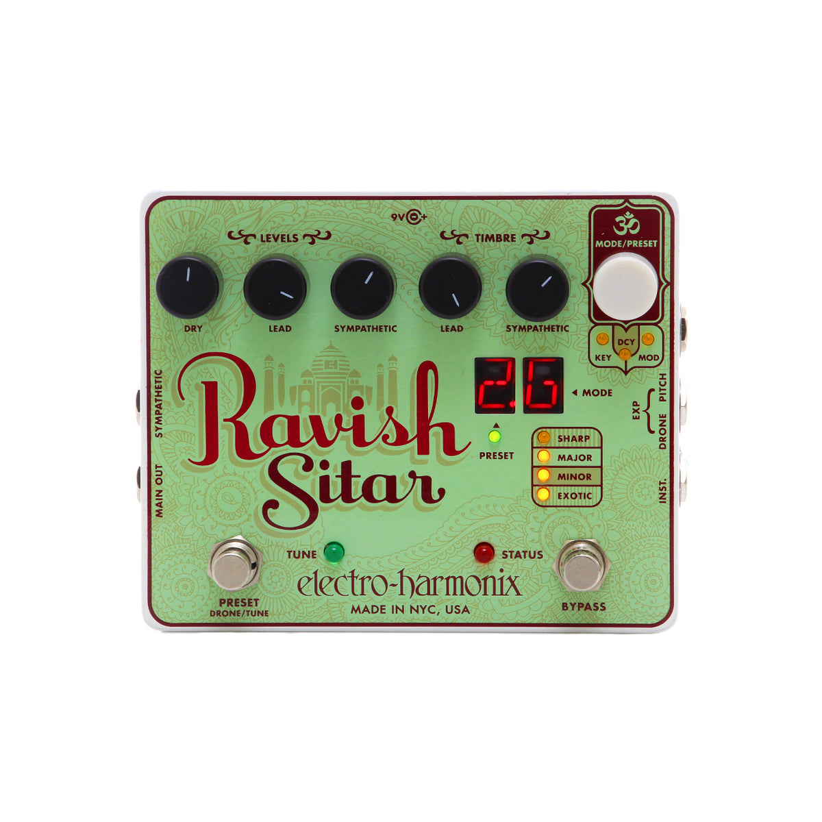 Electro-Harmonix Ravish Sitar Emulation Pedal