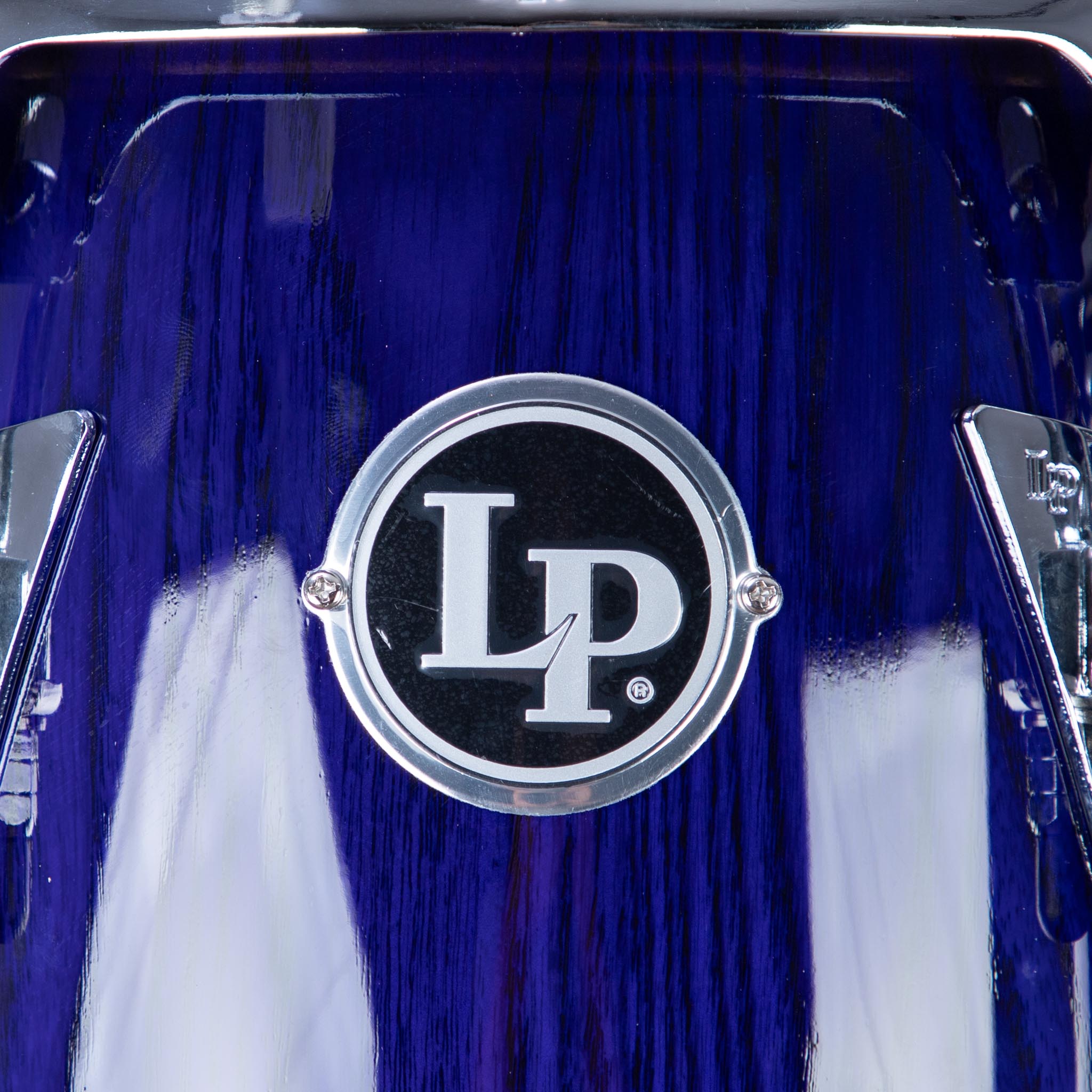 LP Galaxy Giovanni Junior Wood Conga Set with Stand - Purple Ash