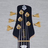 Spector Euro 5 LT Solid Korina Wings 5-String Electric Bass Guitar - Natural Satin - CHUCKSCLUSIVE - #NB23463