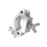 ProX T-C4S Aluminum Pro Slim M10 O-Clamp with Big Wing Knob for 2-Inch Truss Tube Capacity 661 lbs.