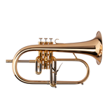 Adams Sonic Series Bb Flugelhorn - Gold Lacquered