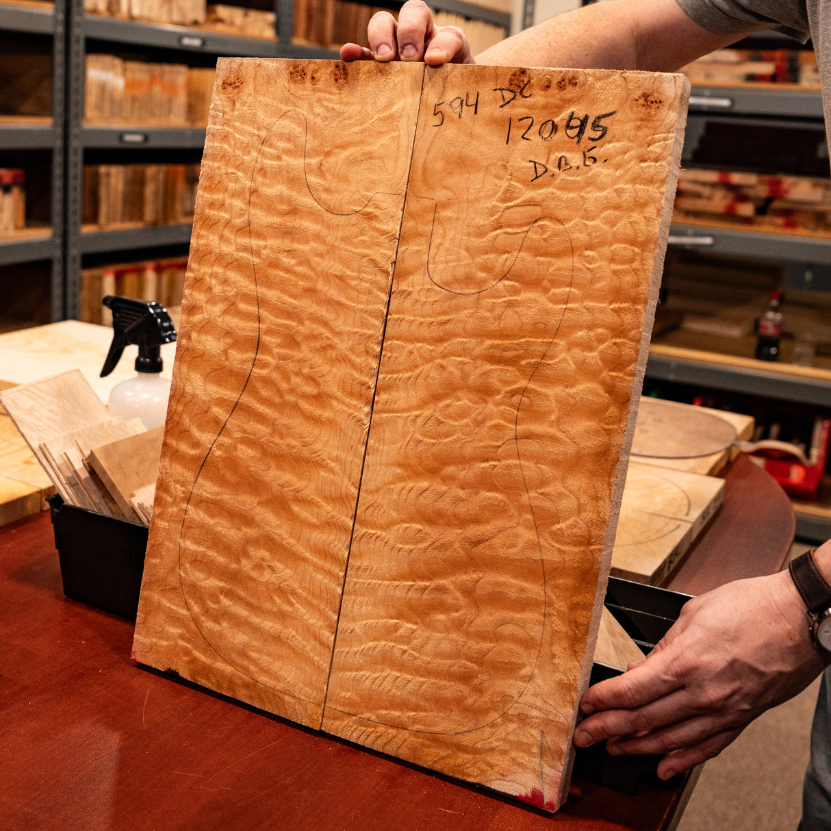 PRS Private Stock McCarty 594 Electric Guitar - Dragon's Breath Glow