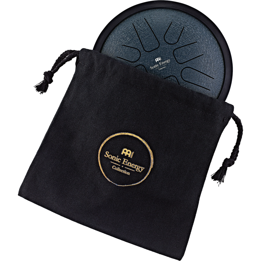 Meinl 7-Inch Small Steel Tongue Drum, G Minor - Navy Blue
