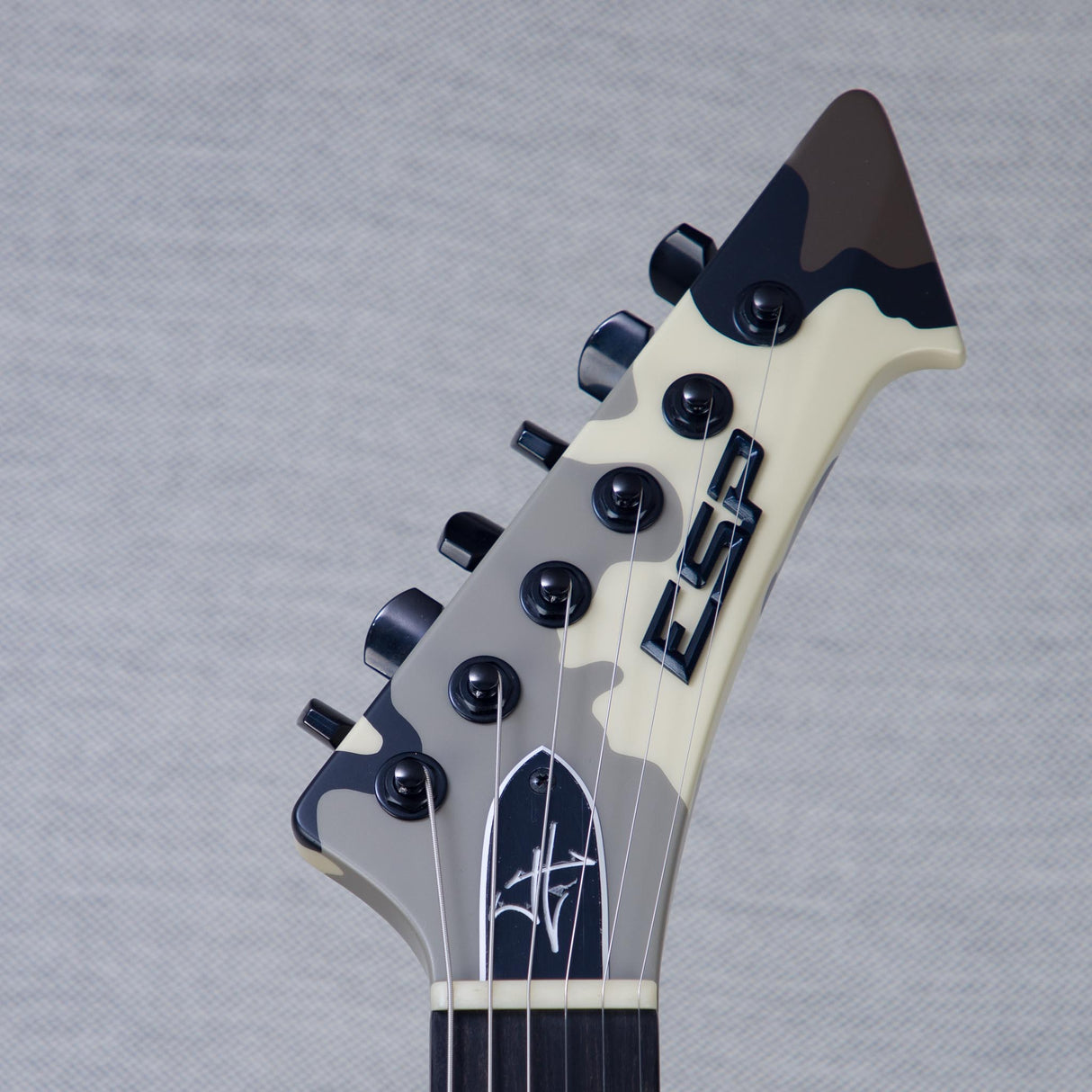 ESP Custom Shop James Hetfield Snakebyte Signature Electric Guitar - Snakebyte Camo - #E7811242
