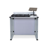 Headliner HL30081 Solana Portable DJ Booth - White